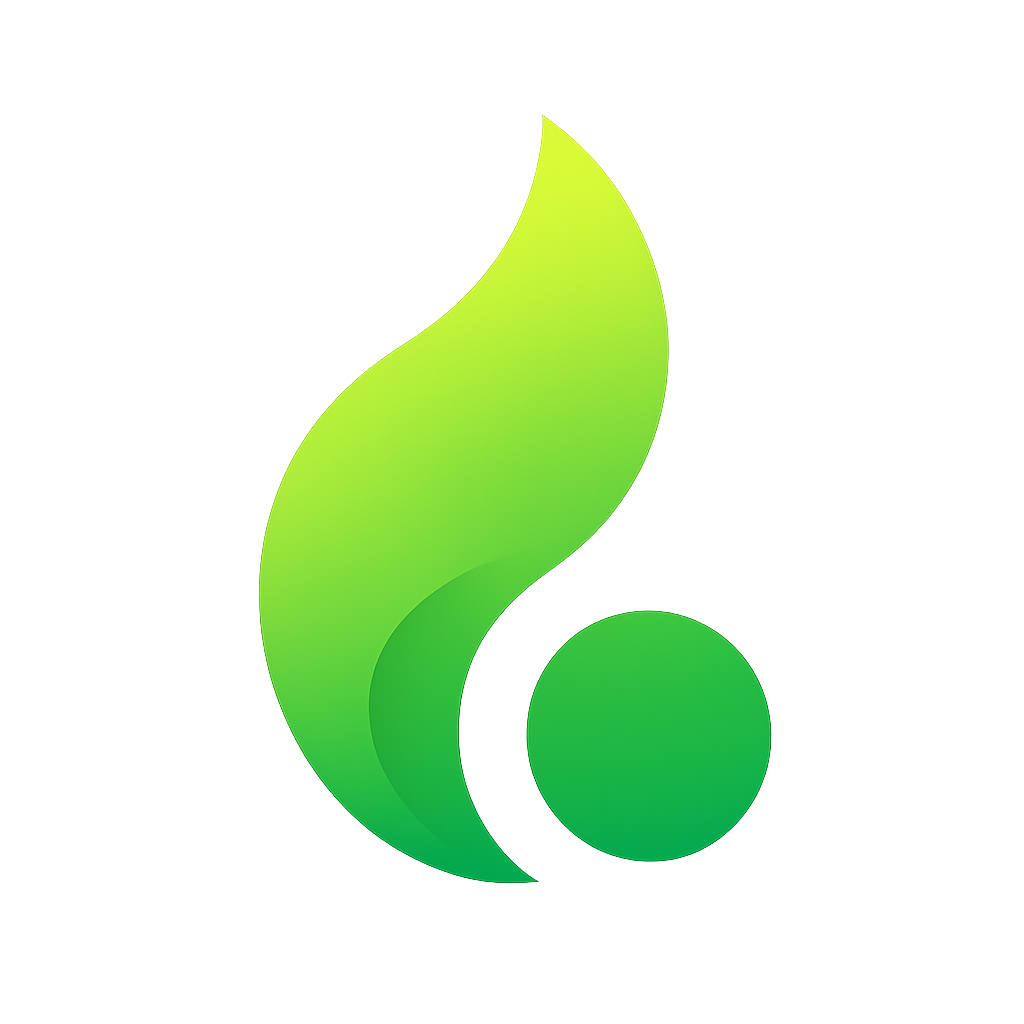 Green Publisher Logo Icon